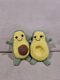 Avocado Plushie Pair