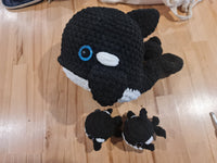 Orca Whale Plushie