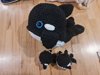 Orca Whale Plushie