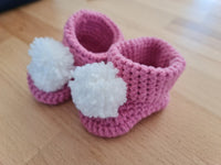 Pom-Pom Booties