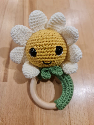 Daisy Flower Rattle